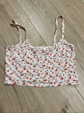 Free People "One of the Girls" (or "Alix") cropped camisole tank top